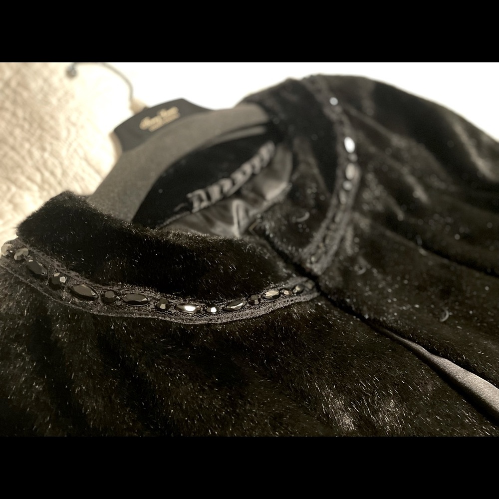 Black Terry Lewis Coat
